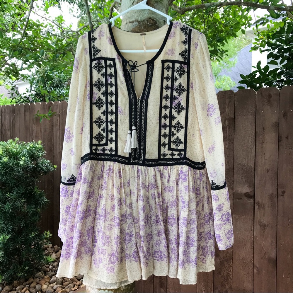 Free People smock dress